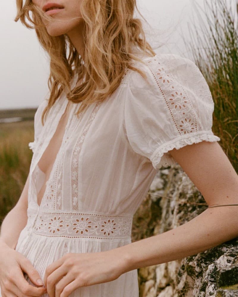 Doen White Windsor Dress - Image 4