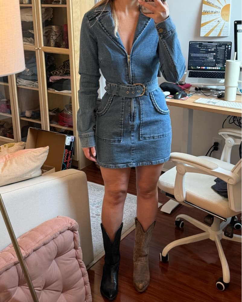 Show Me Your Mumu Outlaw Denim Dress  - Image 4