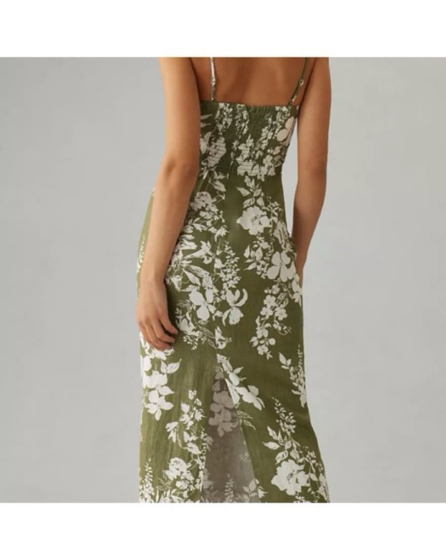 Reformation Frankie Linen Dress - Image 2
