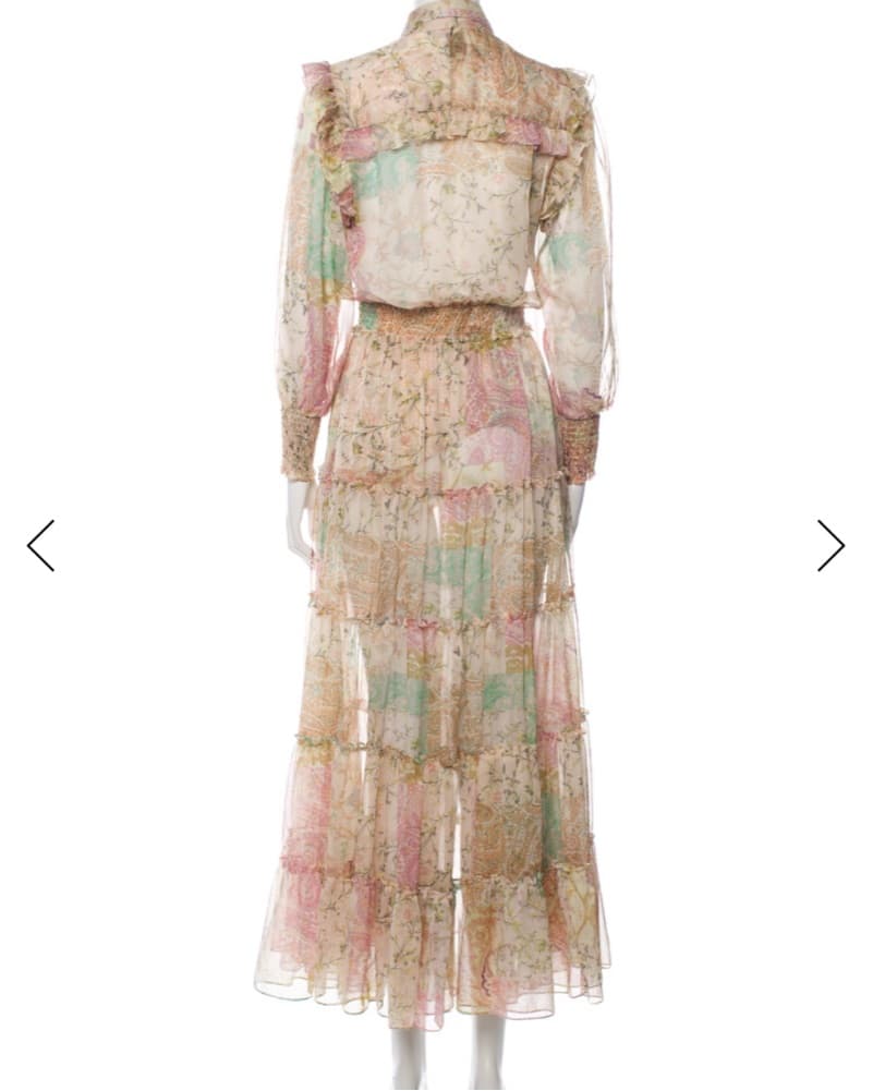 Misa Sheer Maxi Dress - Image 3