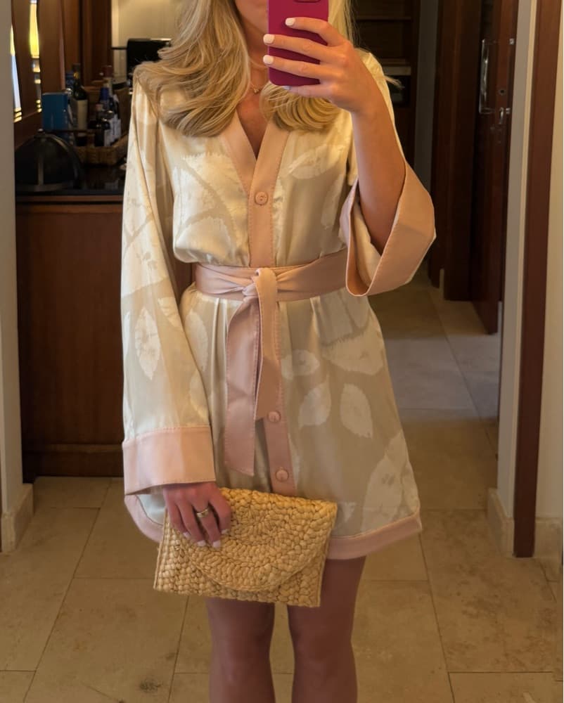 Alexis Marek Dress In Pearl White - Image 3