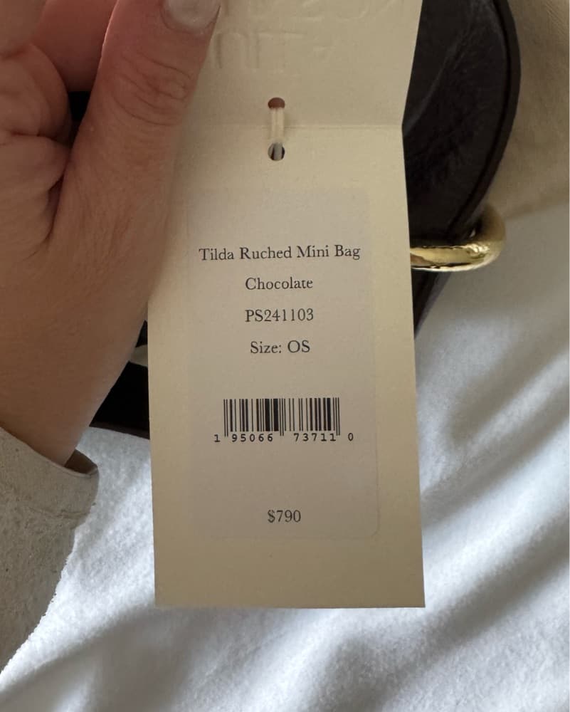 Ulla Johnson Tilda Ruched Mini Bag - Image 3