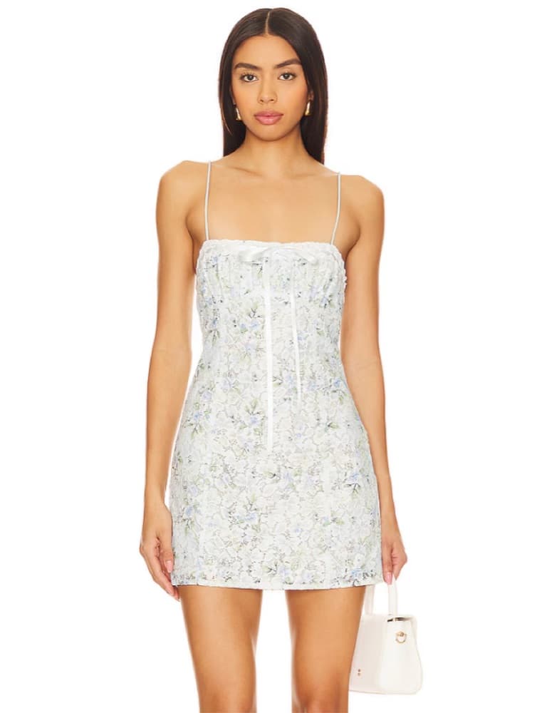 For Love & Lemons Claire Mini Dress - Image 1