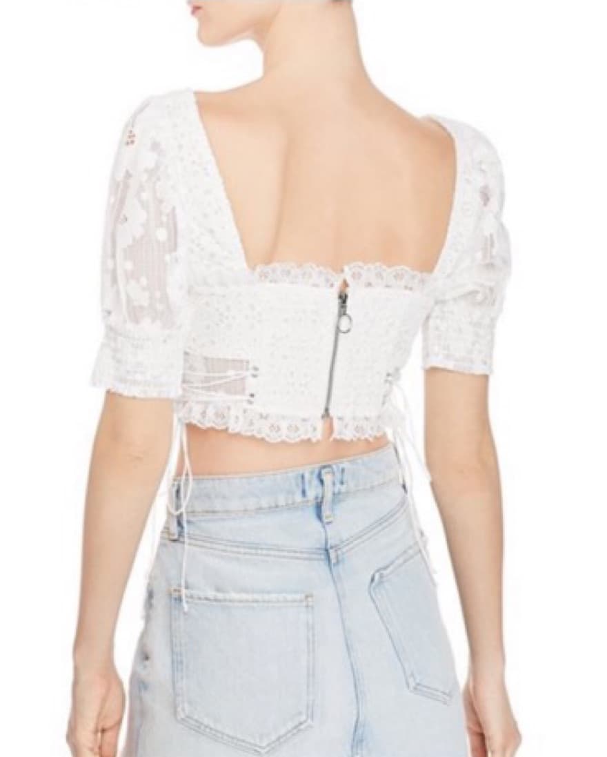 For Love & Lemons Indio Crop Top - Image 3