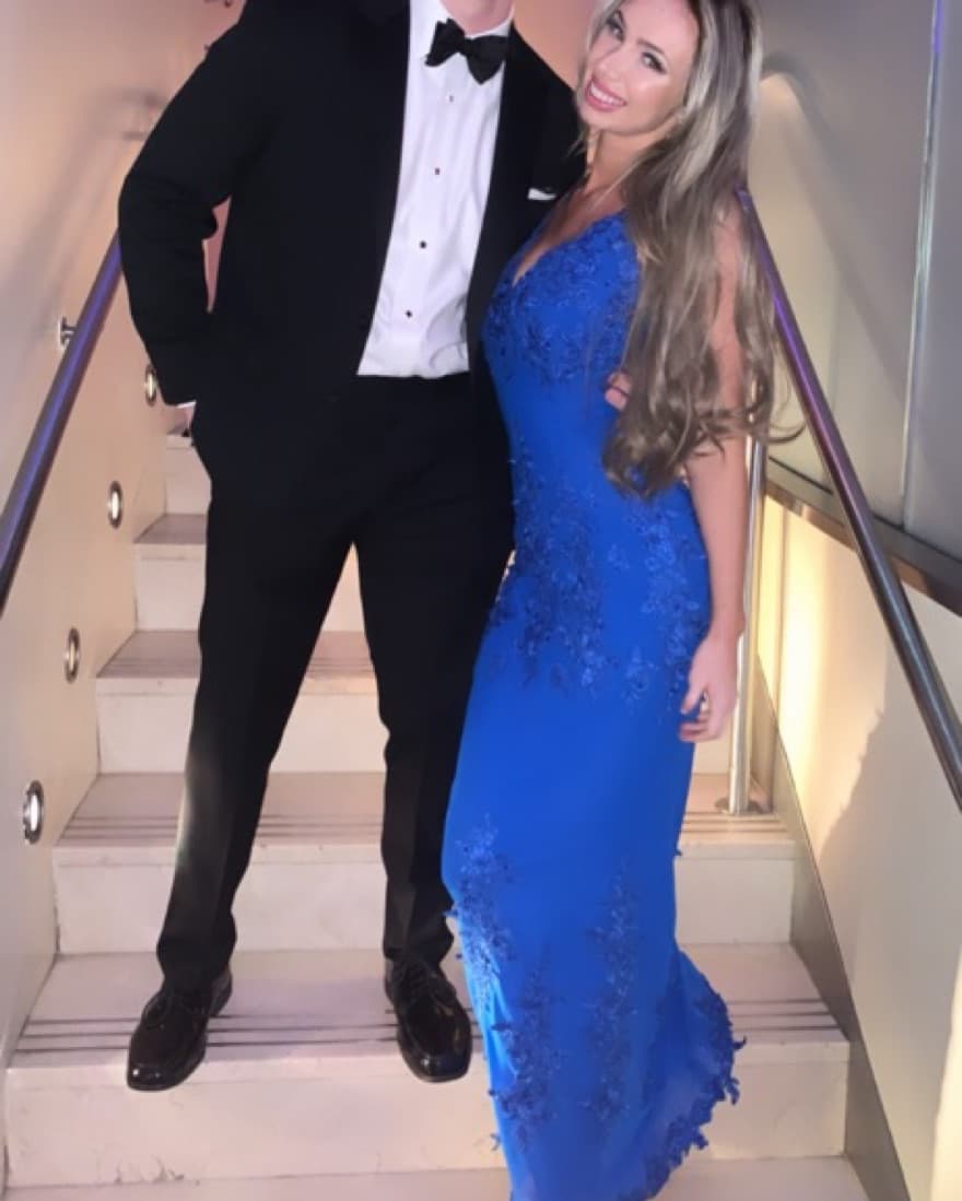 Blue Evening Gown - Image 2