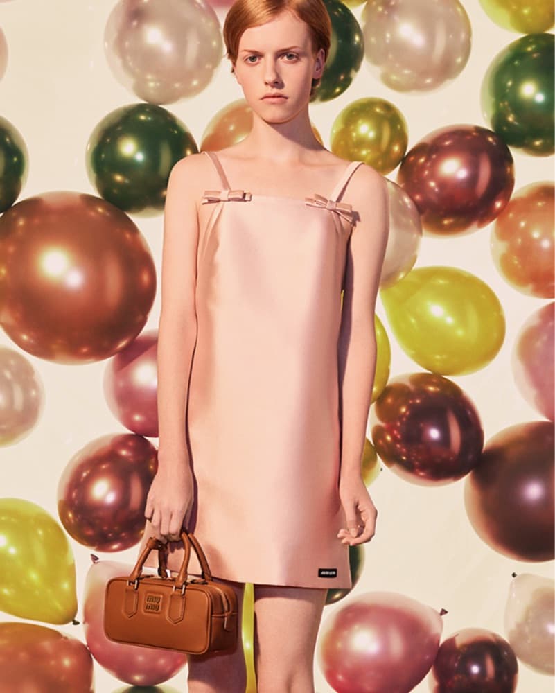 Miu Miu Silk Dress Pink Backless  - Image 3