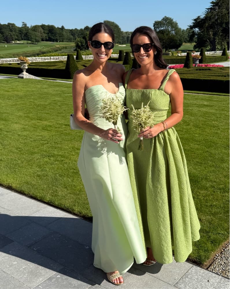 Elegant Mint Green Dress - Image 3