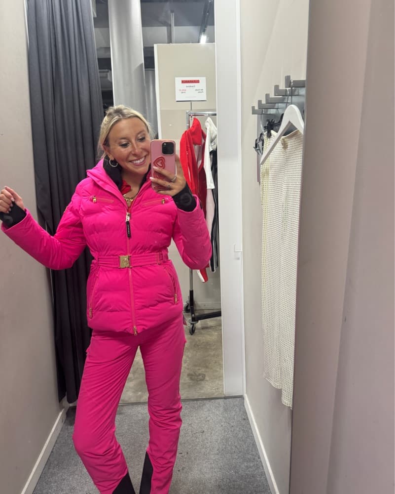 Bogner Pink Ski Set - Image 2