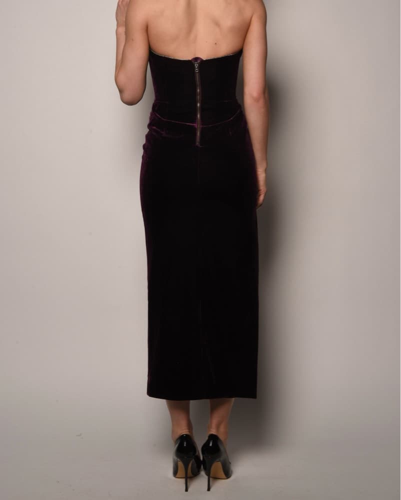 Dark Purple Velvet - Image 3