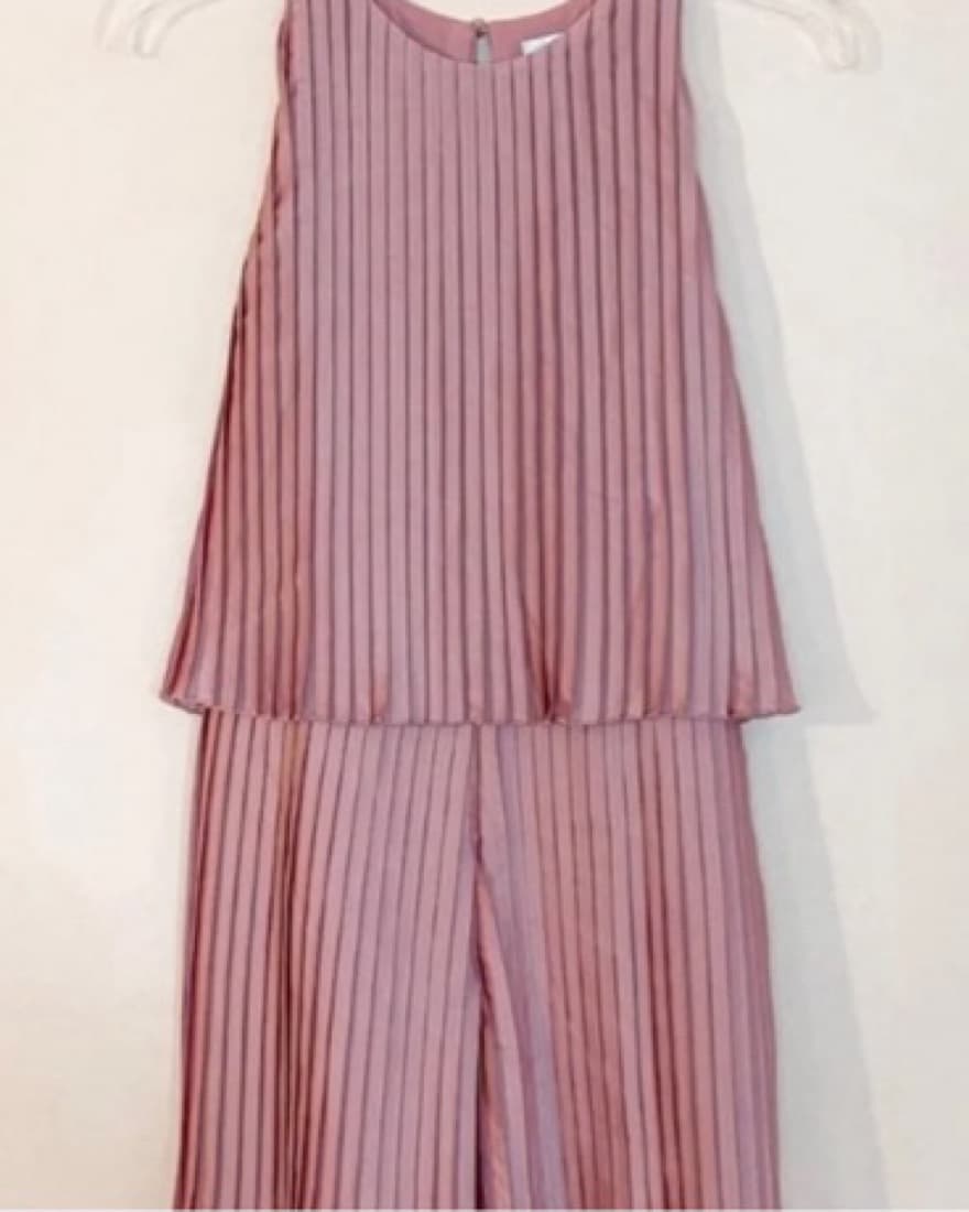 Lovers + Friends Pink Pleated Romper - Image 4