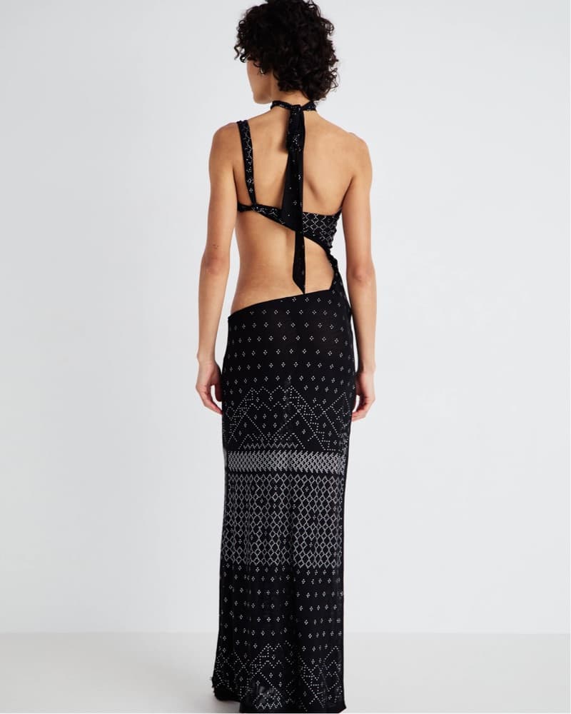 Jaded London Black Cutout Maxi Dress - Image 2