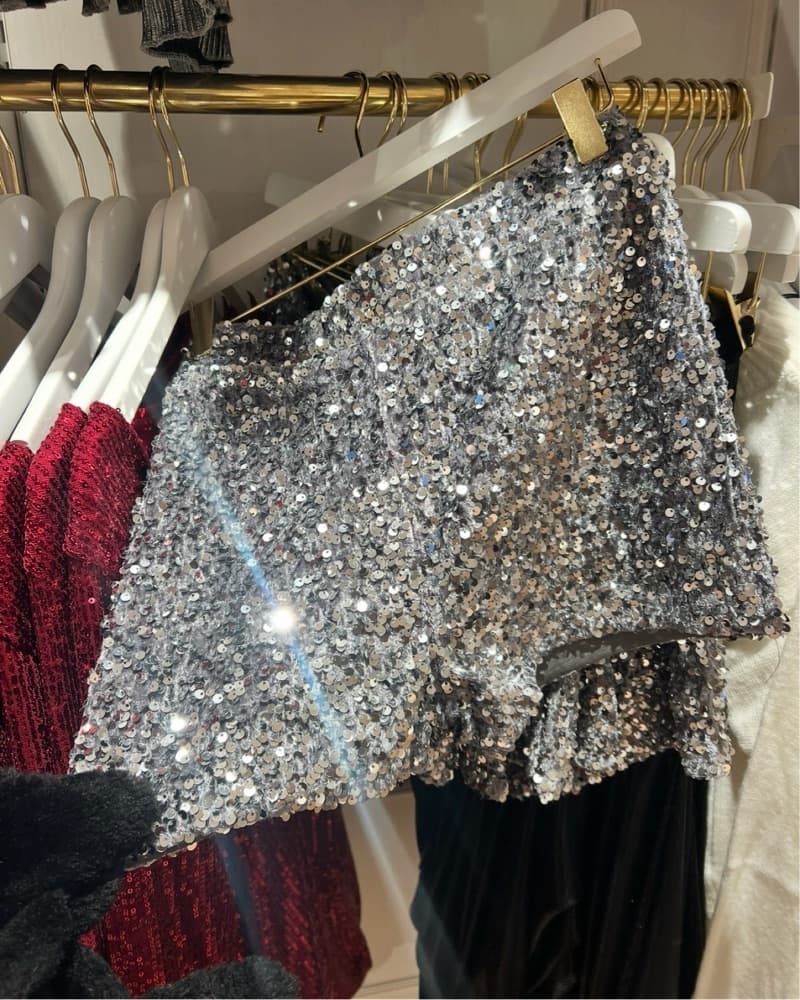 Micro Mini Sequin Short - Image 3