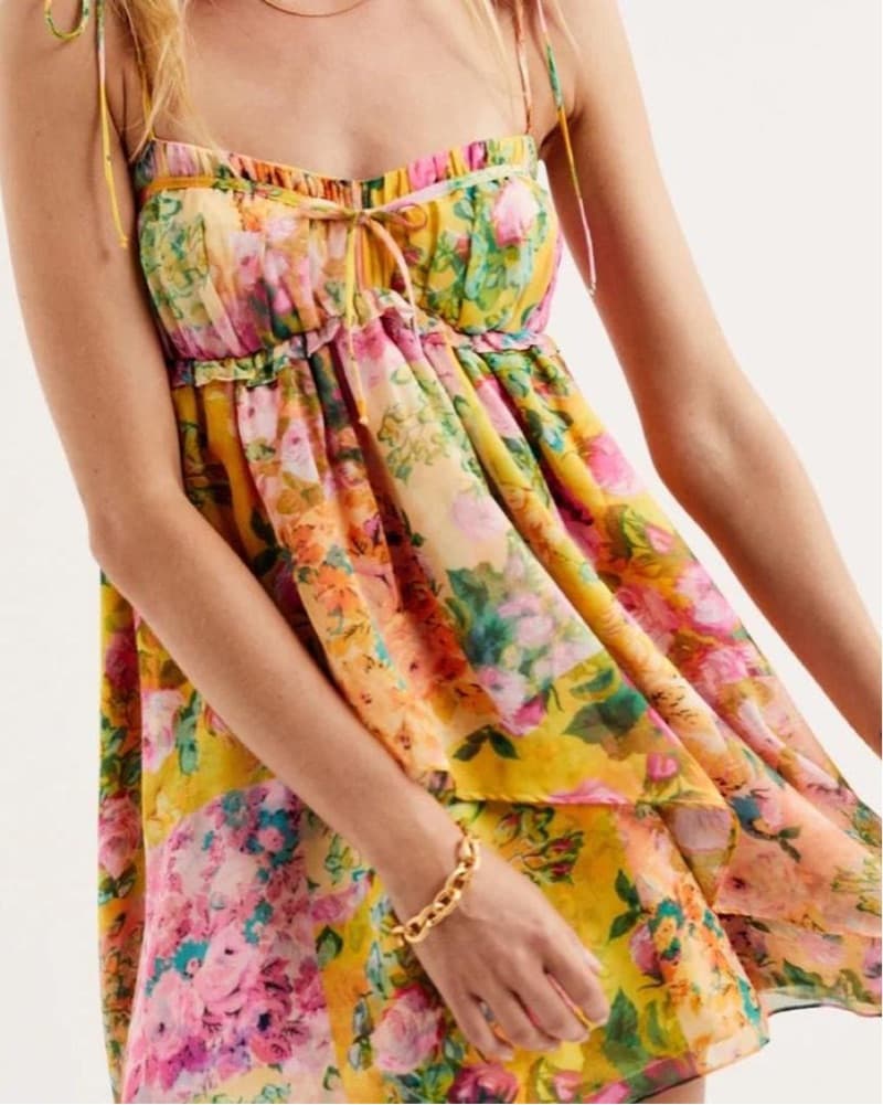 For Love and Lemons Madison Mini Dress - Image 3