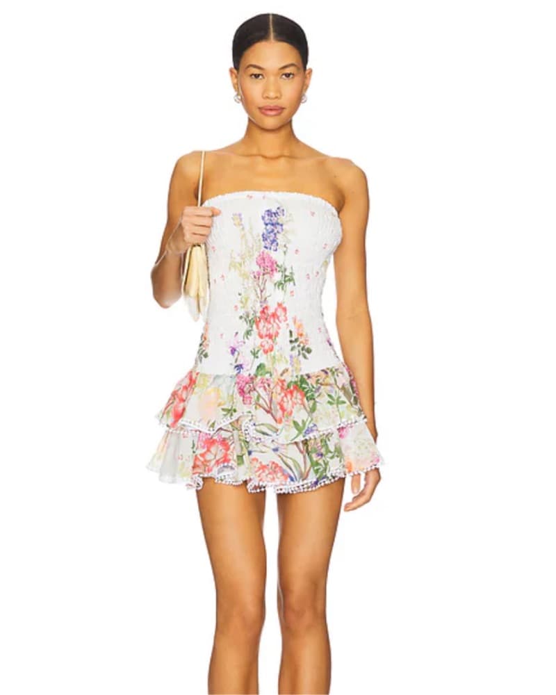 CHARO RUIZ CUSIA SHORT DRESS - Image 1