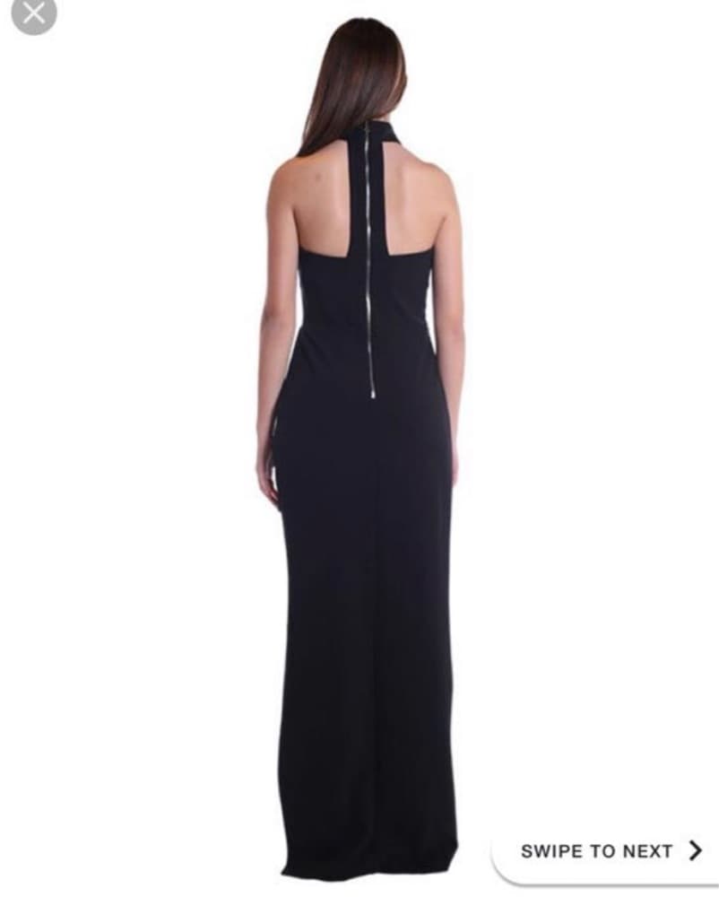 ABS By Allen Schwartz Choker Detail Gown - Image 5
