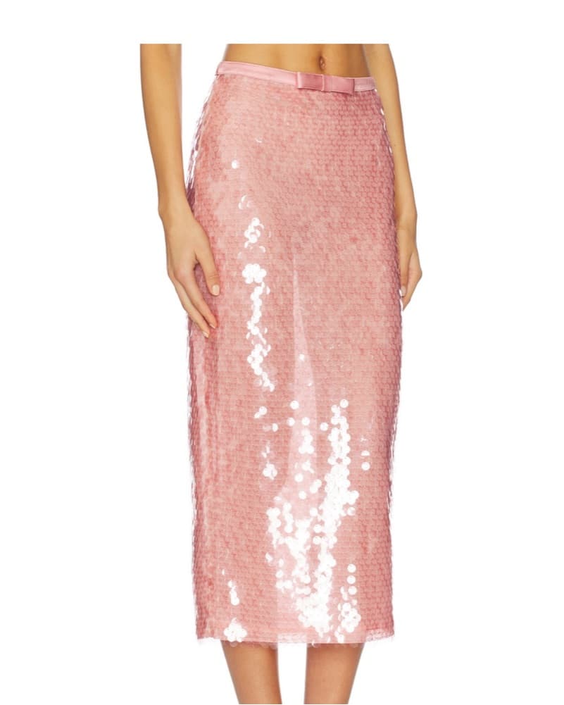 Tanith Sequin Skirt - Image 2