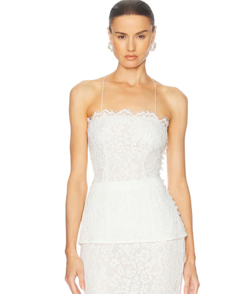 HELSA Audrey Lace Camisole  - Image 1