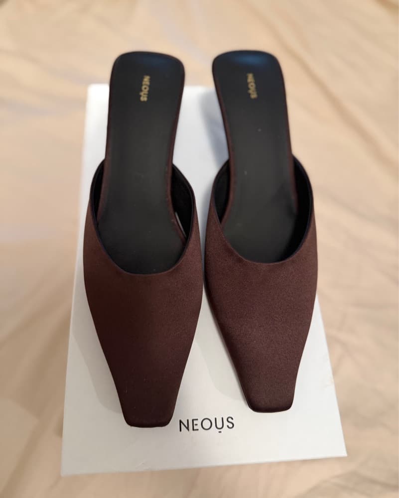 Chic Dark Chocolate Mules - Image 4