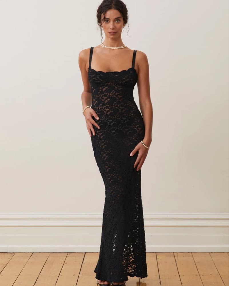 Arcina Ori Margot Black Dress - Image 1