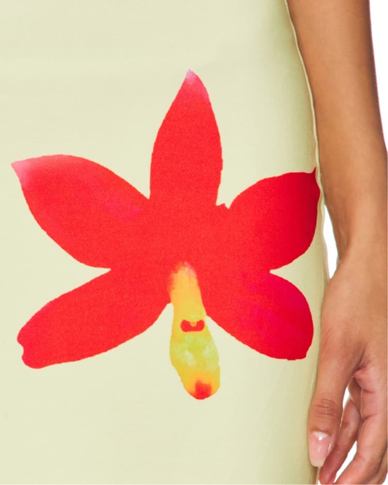 Revolve 1XBLUE orchid mini skirt - Image 3