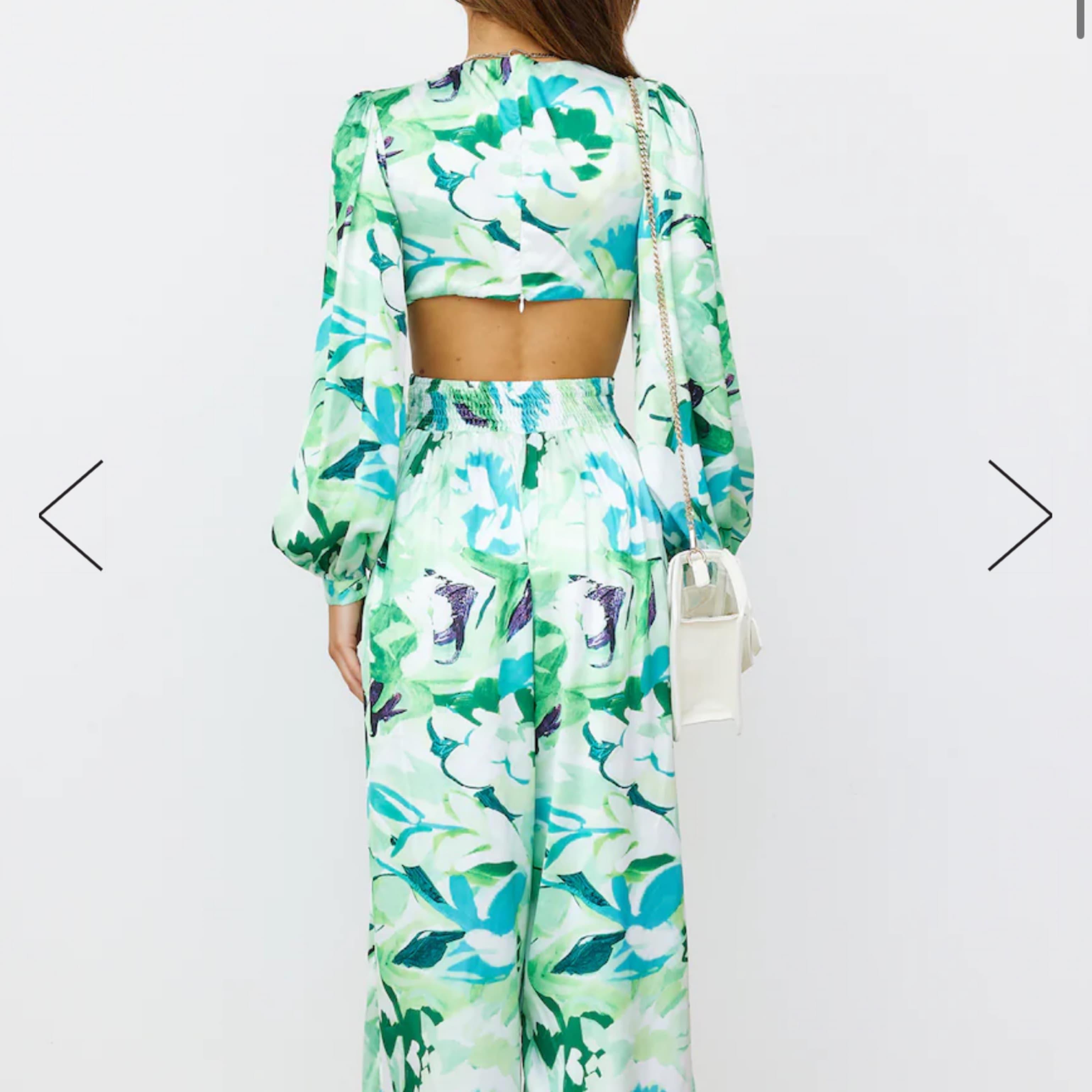 Hello Molly 70S EDGE JUMPSUIT GREEN - Image 4