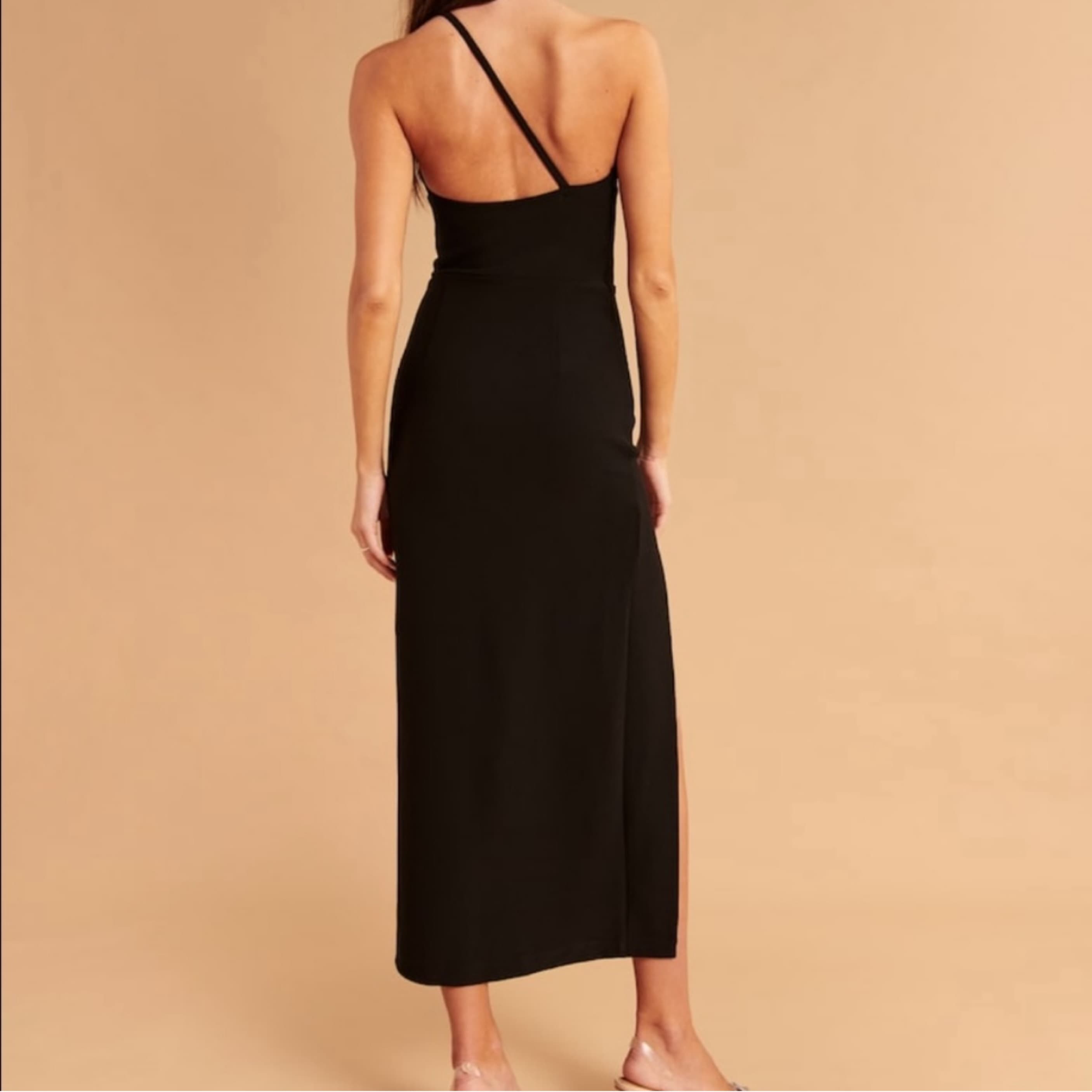 A&F Asymetrical One Shoulder Dress - Image 3