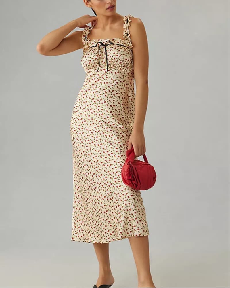 Reformation Erdem Silk Dress - Image 1