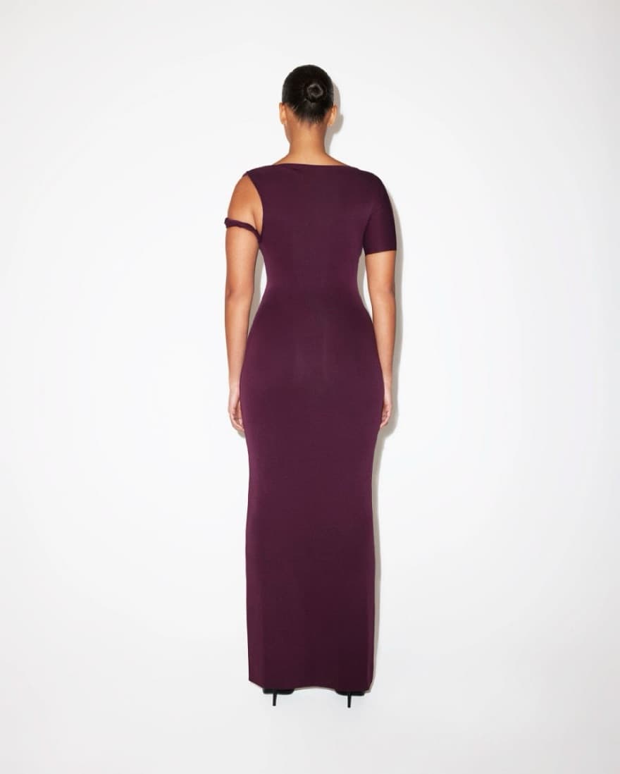 Khy Sueded Stretch Twist Maxi Dress - Image 4