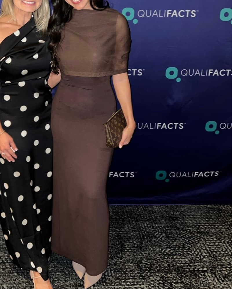 Brown Maxi Dress - Image 1