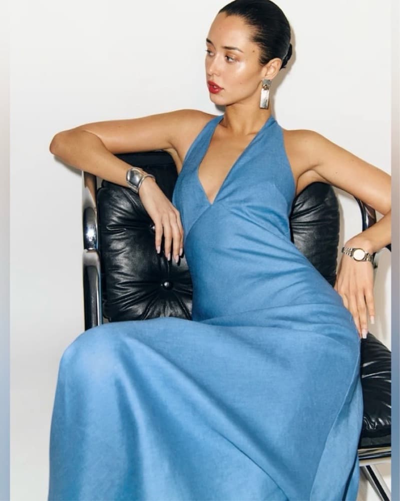 Delilah Linen Dress - Image 1