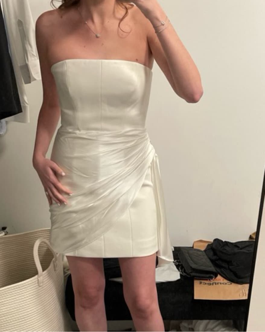 Cinq A Sept White Dress  - Image 2