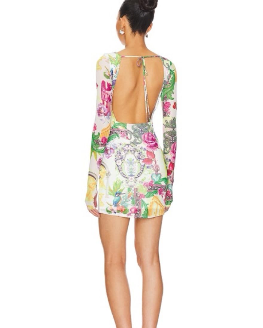 AFRM Vibrant Floral Mini Dress - Image 2