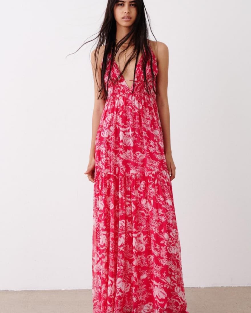 BA&SH Udalie Maxi Dress - Image 1