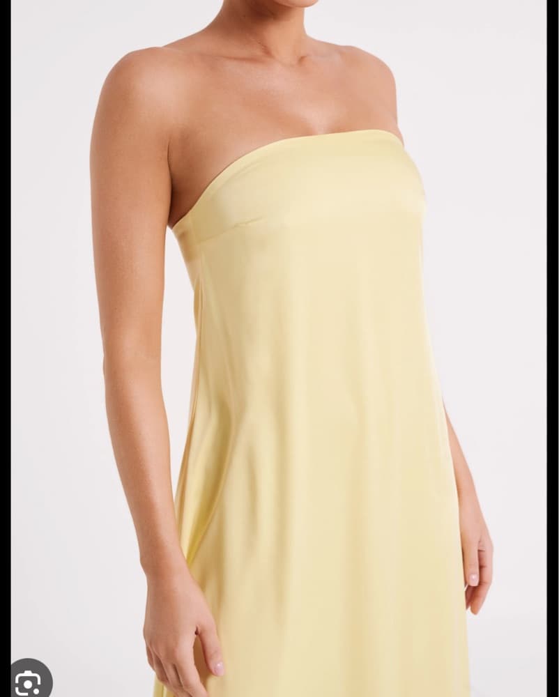 Luisa Strapless Maxi Meshki Dress  - Image 3
