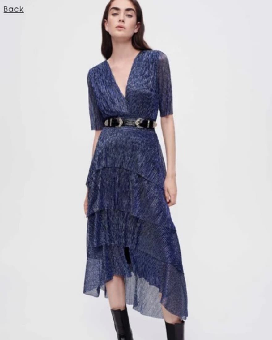 Maje Ruffini Dress - Image 1