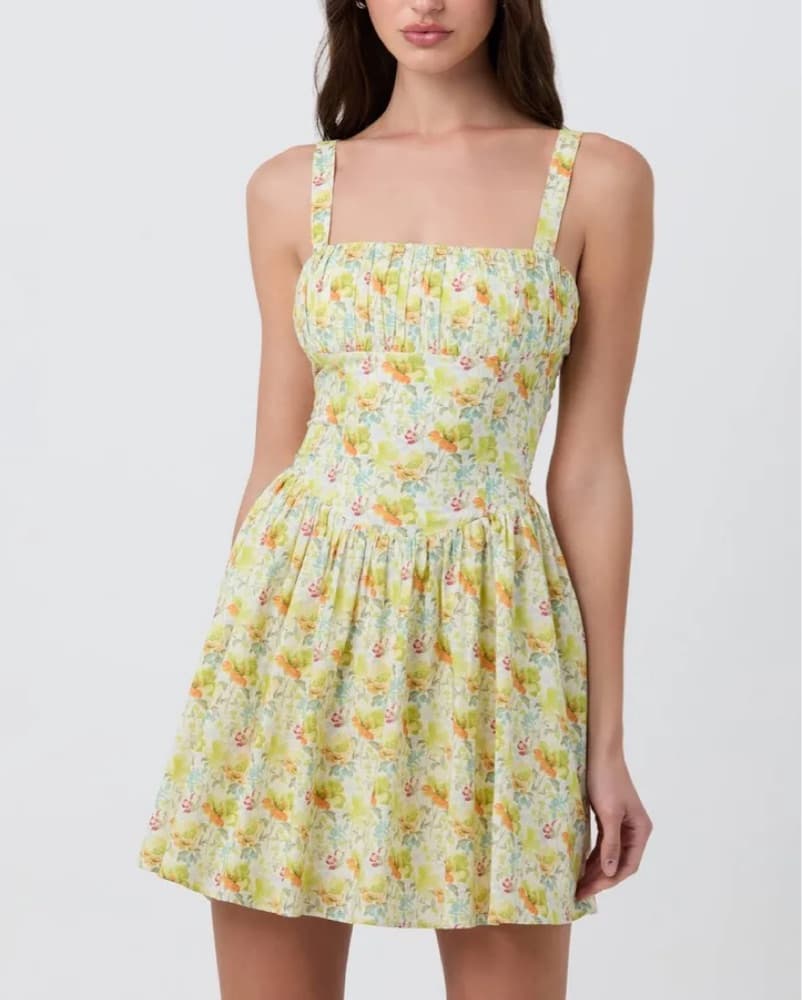Astr The Label Women's Ruched Bodice Cot - Image 3