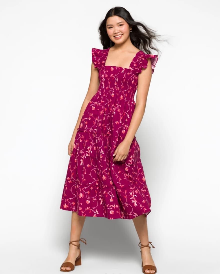 Floral Midi Dress - Image 2