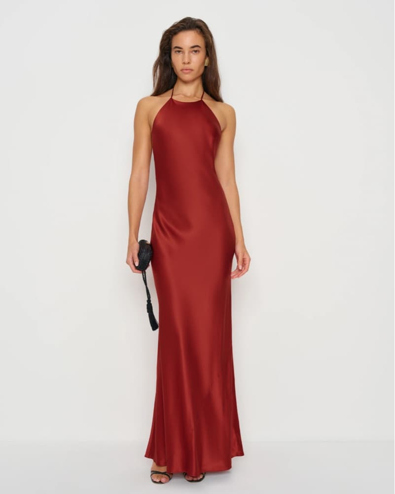 Reformation Jeany Silk Dress - Image 1
