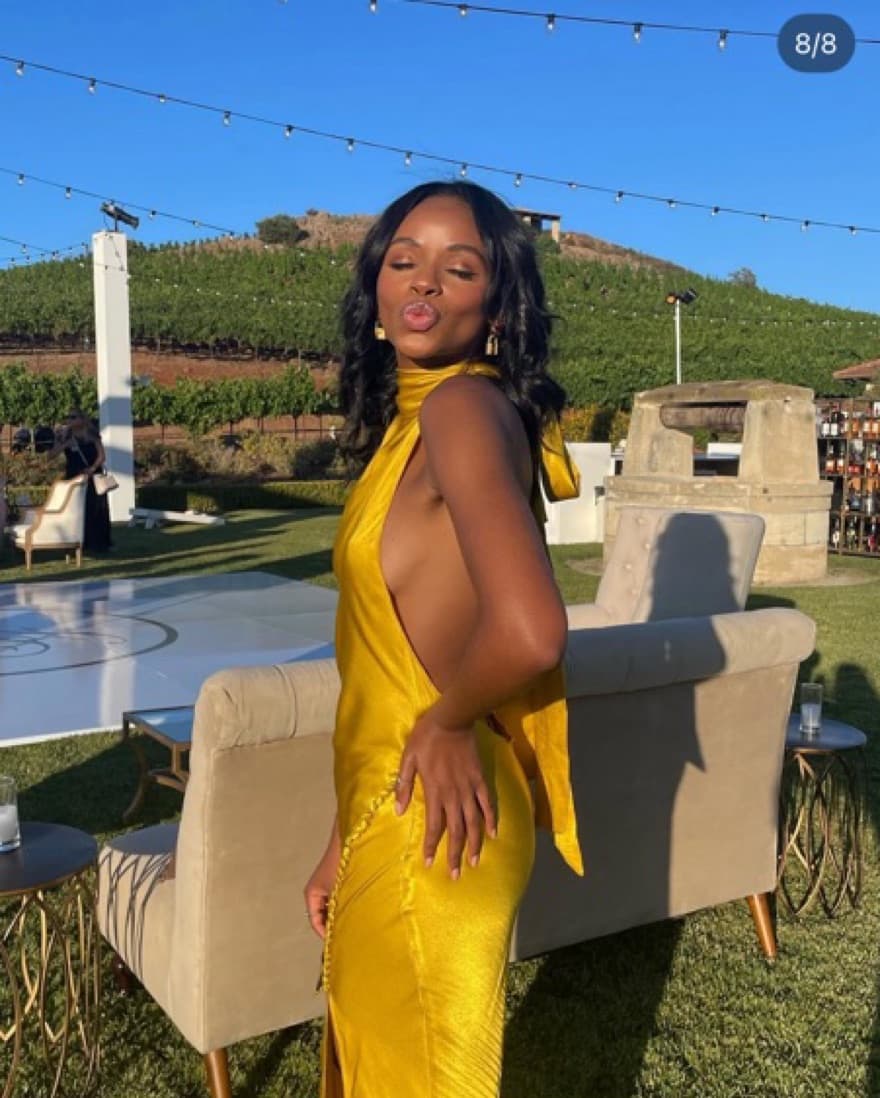 Glamorous Sunset Slit Gown - Image 6