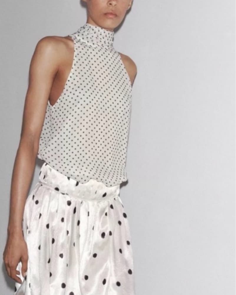 ZARA Polka Dot Tank - Image 3