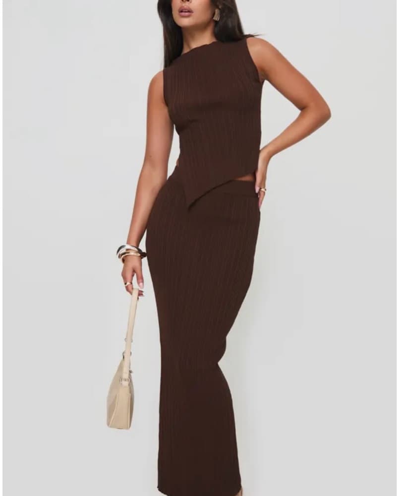 PRINCESS POLLY | Basile Rib Sleeveless T - Image 2