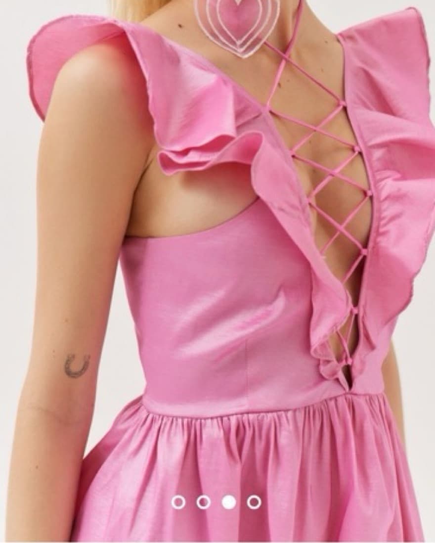 For Love & Lemons Pink Dress - Image 3