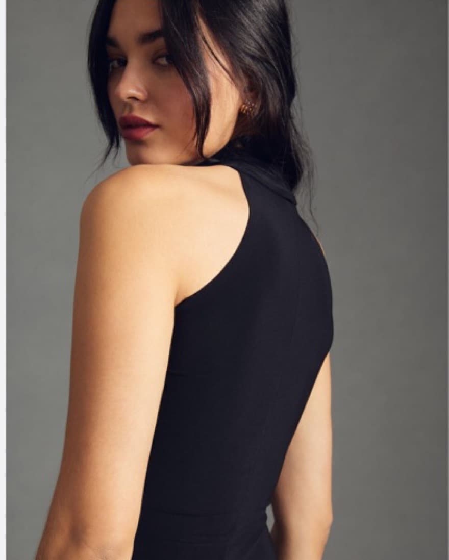 Norma Kamali Strapless Collar Maxi Dress - Image 3