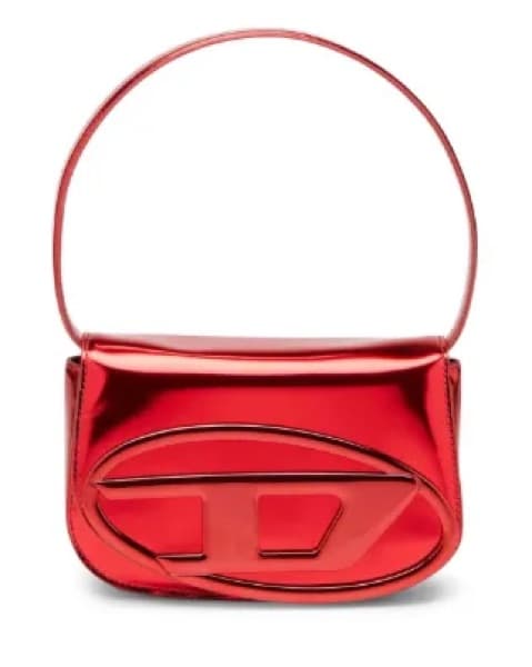 Diesel 1DR metallic-effect shoulder bag - Image 1