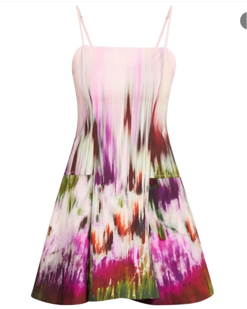 Judie Mini Dress - Sorbet Motion Blur - Image 1