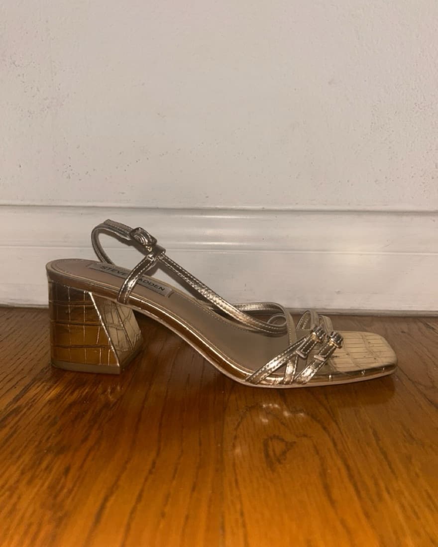 Steve Madden Gold heel  - Image 2