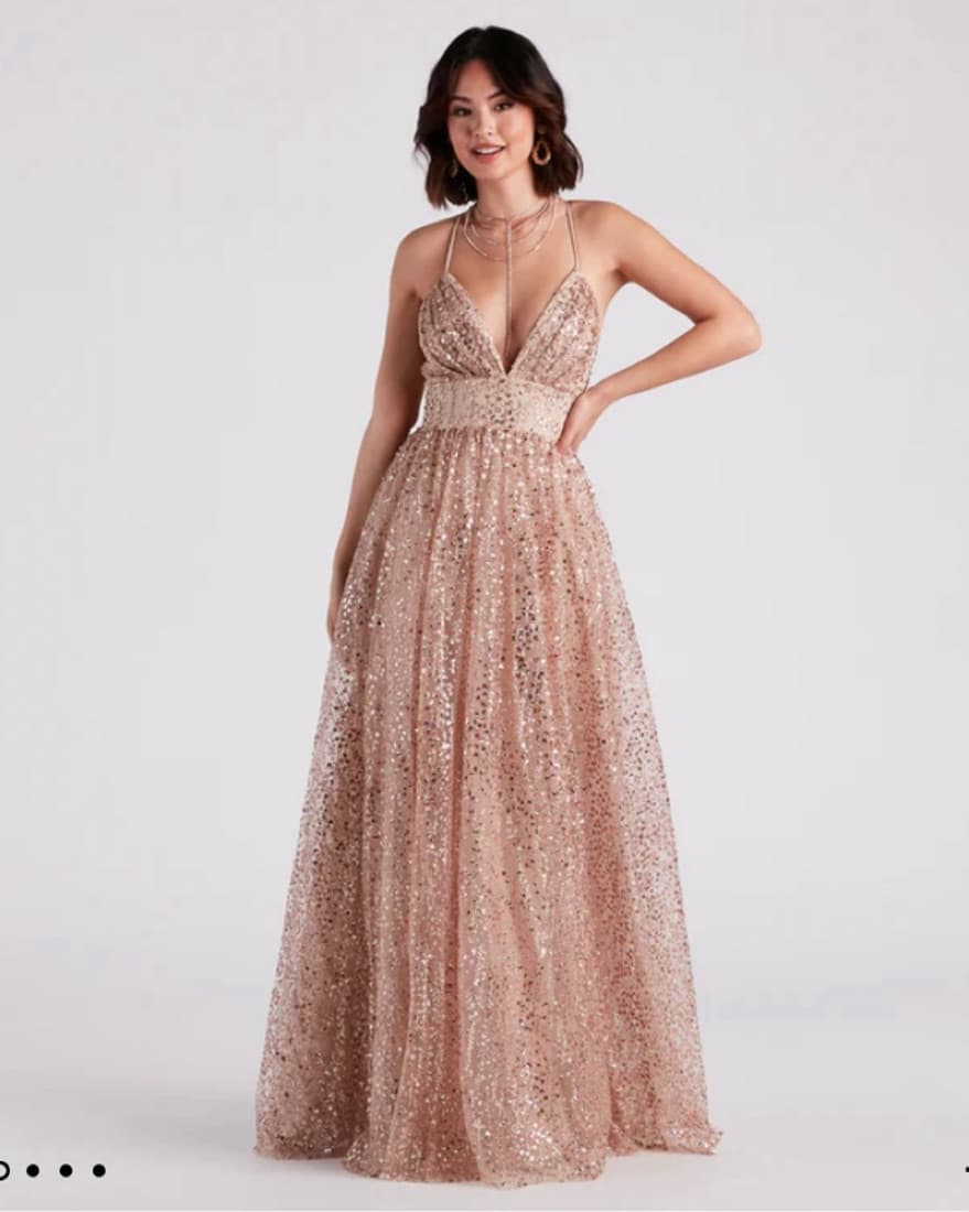 Sparkly Long Dress | Prom , Formal - Image 1