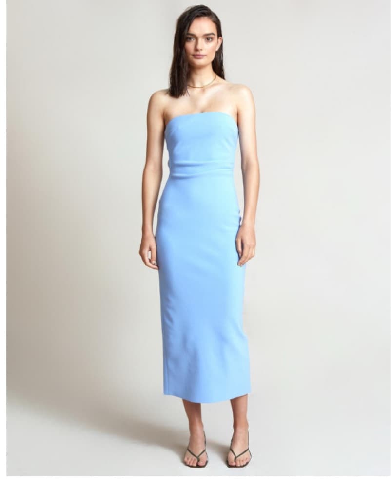 Noa Midi Dress in Sky Blue Bec + Bridge  - Image 1