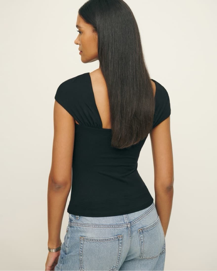 Reformation Carmina Knit Top - Image 2