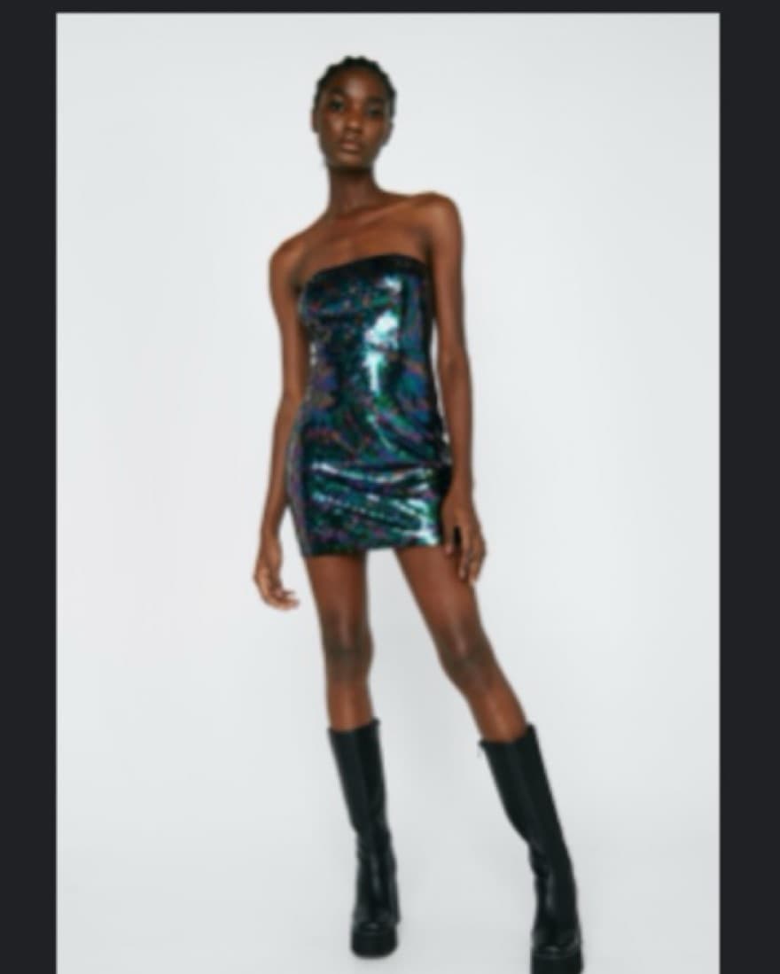 Nasty gal Sparkle Dress  - Image 2